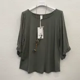 T-Shirt & Top(D) Genere T-Shirt Donna Estate Made in Italia Tempo libero Colore Unico Standard — foto 4