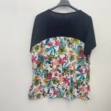 Curvy nome Genere T-shirt Donna Primavera/Estate Made in Italia Quotidiano Vari Colori Oversize Stampata — foto 3