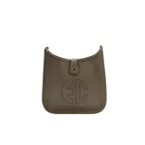 Borsa a Tracolla Donna Primavera/Estate Made in Italia Quotidiano Vari Colori Bottoni — foto 2