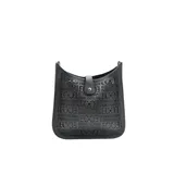 Borsa a Tracolla Donna Primavera/Estate Made in Italia Quotidiano Vari Colori Bottoni — foto 1