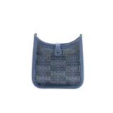 Borsa a Tracolla Donna Primavera/Estate Made in Italia Quotidiano Vari Colori Bottoni — foto 4