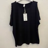 T-Shirt & Top(D) Genere T-Shirt Donna Estate Made in Italia Tempo libero Colore Unico Standard — foto 5