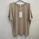 T-Shirt & Top(D) Genere T-Shirt Donna Estate Made in Italia Tempo libero Colore Unico Standard — foto 8