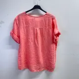 T-Shirt & Top(D) Genere Donna Primavera/Estate Made in Italia Quotidiano Vari Colori Oversize — foto 3