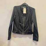 Giacche(D) Genere Giacca di Pelle Giacca Donna Quattro stagioni Made in Italia Quotidiano Colore Unico Standard Monocromo — foto 1