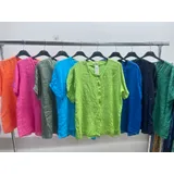 Camicie(D) Genere Camicia Donna Primavera/Estate Made in Italia Quotidiano Vari Colori Oversize — foto 3