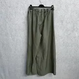 Pantaloni(D) Genere Pantaloni Donna Primavera/Estate Made in Italia Tempo libero Colore Unico Curvy(taglie forti) elastico — foto 3