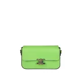 Borsa a Tracolla Donna Primavera/Estate Made in Italia Quotidiano Vari Colori Gancio — foto 4