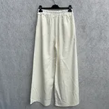 Pantaloni(D) Genere Pantaloni Donna Primavera/Estate Made in Italia Quotidiano Colore Unico Curvy(taglie forti) Lacci — foto 3