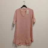 Vestiti Genere Vestiti Donna Estate Made in Italia Tempo libero Colore Unico Standard Lino — foto 3