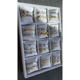 Bracciali acciaio rigido 25pz SET CON ESPOSITORE — foto 4