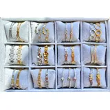 Bracciali acciaio rigido 25pz SET CON ESPOSITORE — foto 1