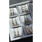 Bracciali 24pz in acciaio rigido SET CON ESPOSITORE — foto 4