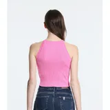 T-Shirt & Top(D) Genere Canottiera Donna Estate Made in Cina Quotidiano Colore Unico Petite — foto 4