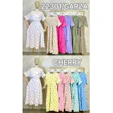 Vestiti Donna Primavera/Estate Made in Italia Quotidiano Vari Colori Standard Cotone — foto 3