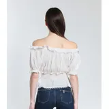 Camicetta Camicia Donna Primavera/Estate Made in Cina Quotidiano Colore Unico Standard — foto 4