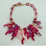 Collana Primavera/Estate Made in Cina Da festa Vari Colori — foto 3
