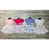 Vestiti Bambini Abito Bambina Primavera/Estate Made in Italia Quotidiano Vari Colori Standard — foto 1