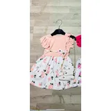 Vestiti Bambini Abito Bambina Primavera/Estate Made in Italia Quotidiano Vari Colori Standard — foto 3