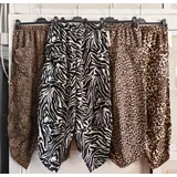 Pantaloni Donna Primavera/Estate Made in Italia Quotidiano Vari Colori Standard Maculata Senza Chiusura — foto 1