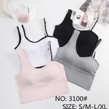 T-Shirt & Top(D) Genere Canottiera Donna Estate Made in Cina Sportivo Colore Unico Curvy(taglie forti) — foto 1