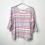 T-Shirt Donna Primavera/Estate Made in Italia Quotidiano Vari Colori Standard — foto 1
