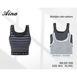T-Shirt & Top(D) Genere Canottiera Donna Estate Made in Cina Quotidiano Colore Unico Curvy(taglie forti) — foto 1