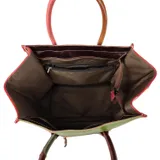 Borsa Spalla Donna Quattro stagioni Made in Italia Quotidiano Vari Colori Cerniera lampo — foto 5