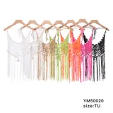 Canottiera Donna Primavera/Estate Made in Cina Quotidiano Vari Colori Standard Multicolore — foto 3