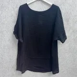 T-Shirt & Top(D) Genere Camicia caftani Donna Estate Made in Italia Tempo libero Colore Unico Curvy(taglie forti) — foto 5