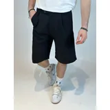 Pantaloni(U) Uomo Pantaloni Bermuda Uomo Estate Made in Italia Tempo libero Colore Unico Standard — foto 1