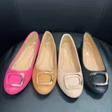 Scarpe Basse(D) Genere Senza Lacci Donna Quattro stagioni Made in Cina Quotidiano Piatto Tonda — foto 3