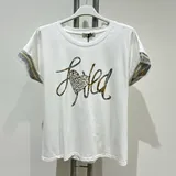 T-Shirt & Top(D) Genere T-Shirt Donna Estate Made in Italia Quotidiano Vari Colori Standard — foto 1
