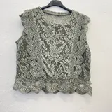 T-Shirt & Top(D) Genere Canottiera Donna Estate Made in Italia Quotidiano Colore Unico Standard — foto 5