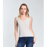 T-Shirt & Top(D) Genere Canottiera Donna Estate Made in Italia Quotidiano Colore Unico Standard Monocromo — foto 1