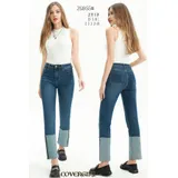 Jeans(D) Genere Jeans Slim Fit Donna Quattro stagioni Made in Cina Tempo libero Colore Unico Petite — foto 1
