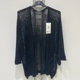 Maglierie&Felpe(D) Genere Cardigan Cardigan Donna Estate Made in Italia Quotidiano Colore Unico Standard Monocromo — foto 5