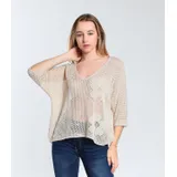 Maglierie&Felpe(D) Genere Pullover Pullover Donna Primavera/Estate Made in Italia Quotidiano Colore Unico Standard Monocromo — foto 1