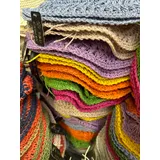 Cappello di Paglia Primavera/Estate Made in Cina Tempo libero Colore Unico — foto 3