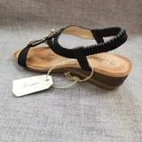 Sandali(D) Genere Sandali con Zeppa Donna Made in Cina — foto 4