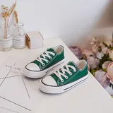 Sneaker classico Bambini Estate Made in Cina Quotidiano Piatto Tonda — foto 2