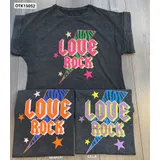 T-Shirt Donna Top Quality Stone Washed 100% Cotton Made in Italy Oversize Stampata — foto 1