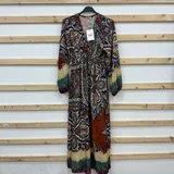 Curvy nome Genere Abiti Donna Estate Made in Italia Colori Casuale Standard Stampata — foto 3