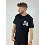 T-shirt&Polo(U) Uomo T-shirt Uomo Uomo Estate Made in Italia Quotidiano Colore Unico Standard — foto 4