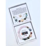 Bracciali elastico Tu sei il Sole QUARZO ROSA — foto 1