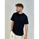 T-shirt&Polo(U) Uomo T-shirt Uomo Uomo Estate Made in Italia Quotidiano Colore Unico Standard — foto 4