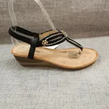 Sandali(D) Genere Sandali con Zeppa Donna Made in Cina — foto 3