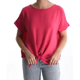 T-Shirt Donna Estate Made in Italia Tempo libero Vari Colori Standard Monocromo — foto 1
