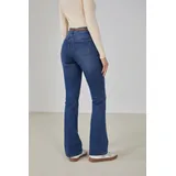 Jeans(D) Genere Jeans Bootcut Donna Quattro stagioni Made in Cina Tempo libero Colore Unico Petite — foto 4