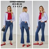 Jeans(D) Genere Jeans Bootcut Donna Quattro stagioni Made in Cina Tempo libero Colore Unico Standard — foto 1